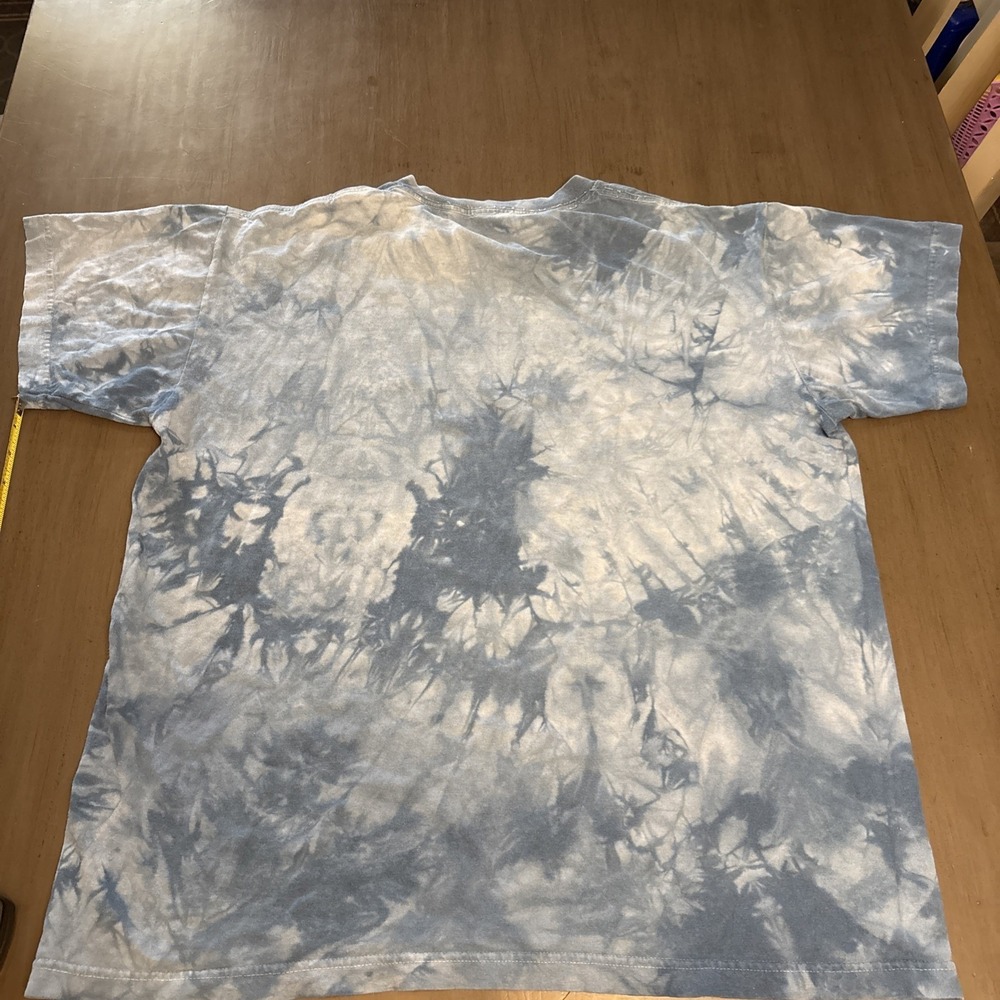 Vtg 2002 JESUS CHRIST The MOUNTAIN Crucifixion Tie Dye Adult T-Shirt L Blaylock - Picture 2 of 8